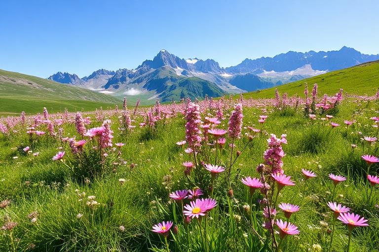 Sommer in den Alpen
