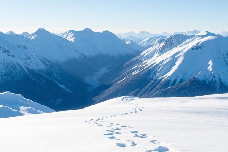 Winter in den Alpen